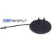 AUDI A4 B7 priekinio bamperio tempimo kilpos dangtelis